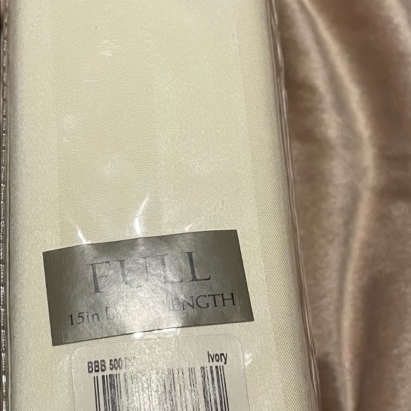 Wamsutta Bedding Damask Stripe Bedskirt Wamsutta Full Size 5 Drop